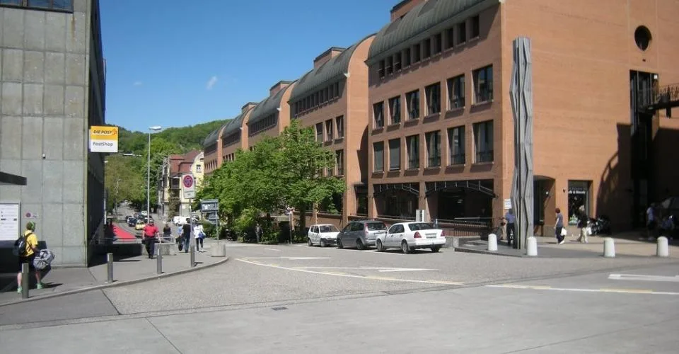 Votre emplacement central directement à la gare de Baden