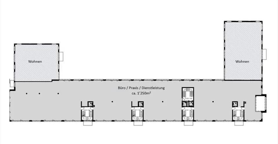 Espace de bureau, de pratique ou de service exclusif dans un emplacement central