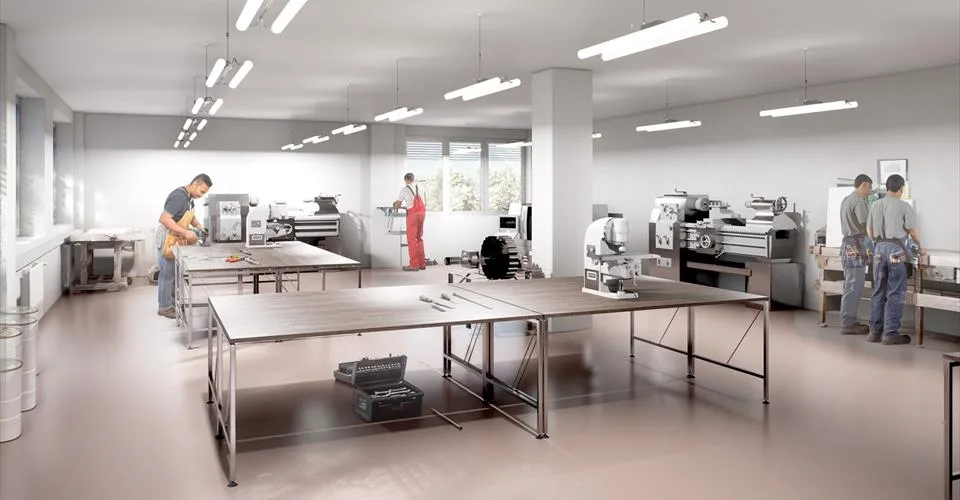Une opportunité unique pour vos ateliers, au rez inférieur d’un immeuble idéalement situé
