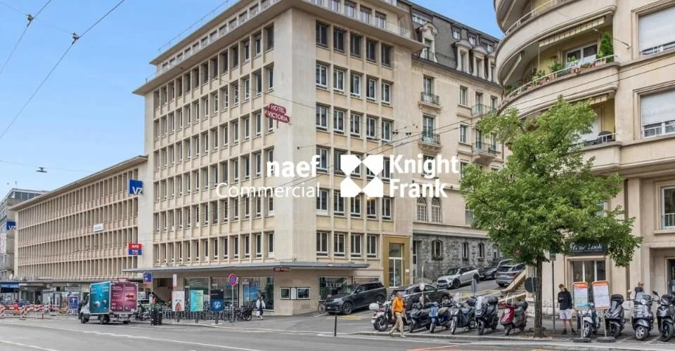 Bureaux rénovés à la gare de Lausanne