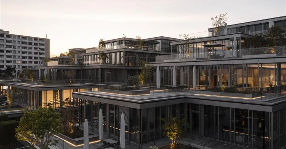 Bureaux de standing sur un campus high-tech