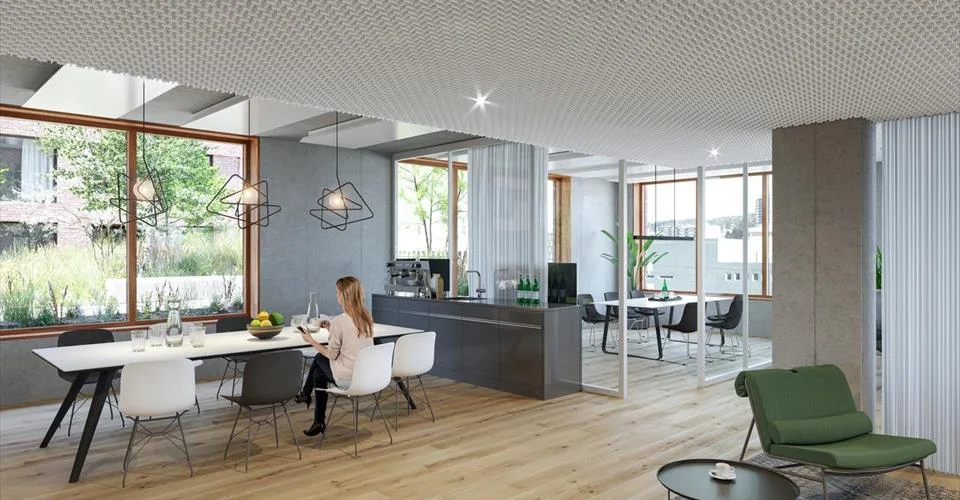 Bureaux avec vue panoramique sur le lac !