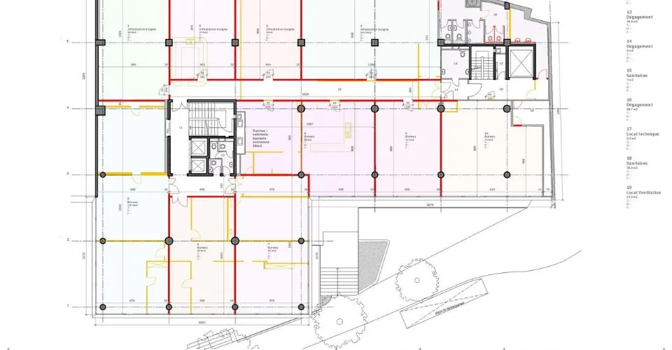 Bureau rénové de 54m2 - Centre-ville de Lausanne