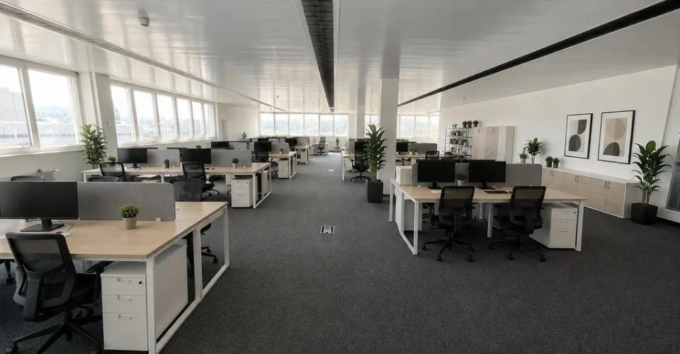 Bureaux proches de l'autoroute A1 et de la gare CFF