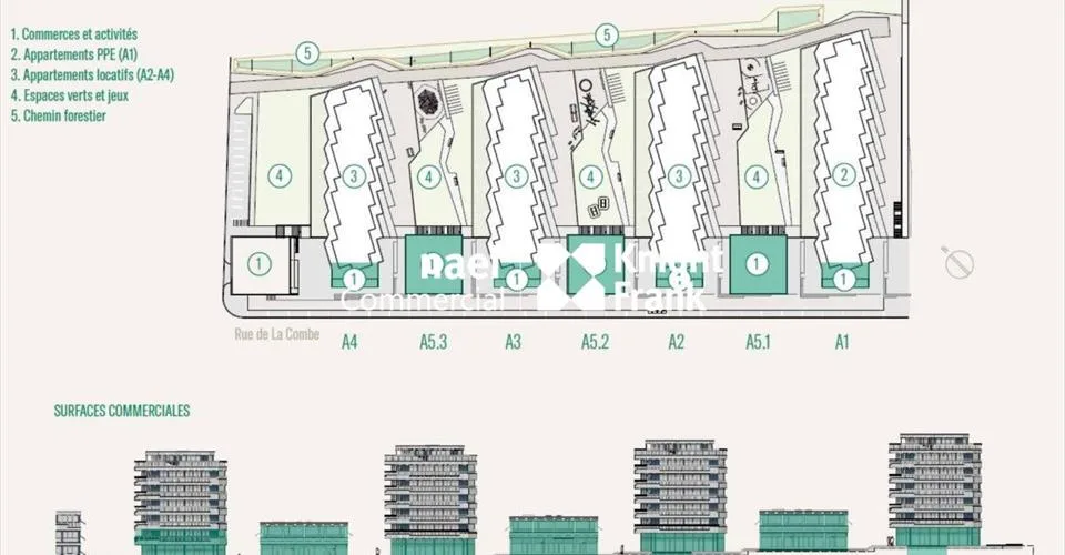 Les Lisières : Surfaces commerciales neuves à louer dès 91 m²
