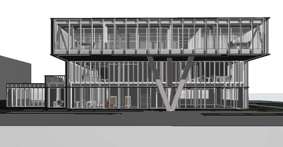 Vos locaux dès 270 à 600 m2 immeuble neuf à louer St Prex