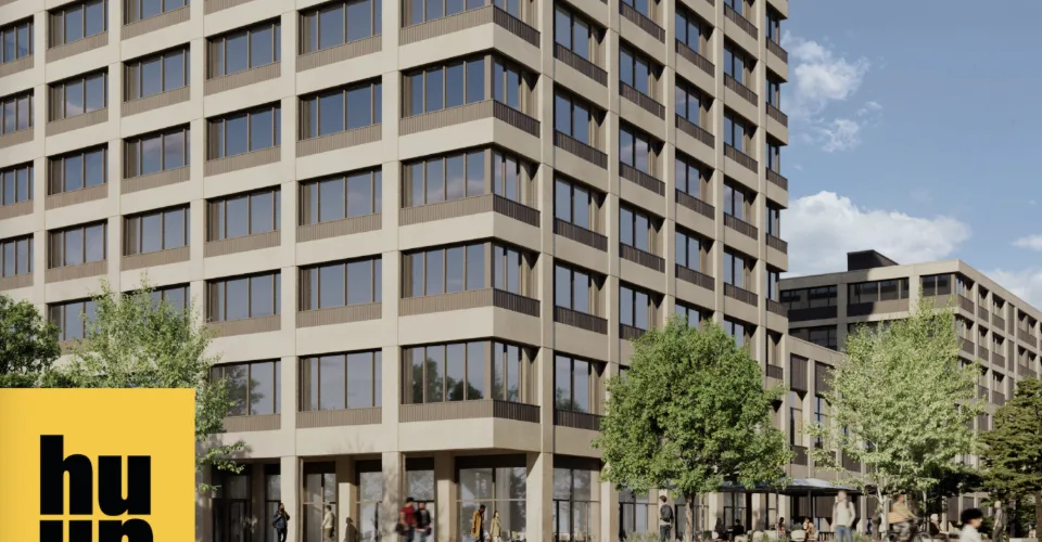 Vaudbureaux Minergie plateaux de 750 m2 divisibles dès 350 m2 au pied métro M1 et Gare CFF