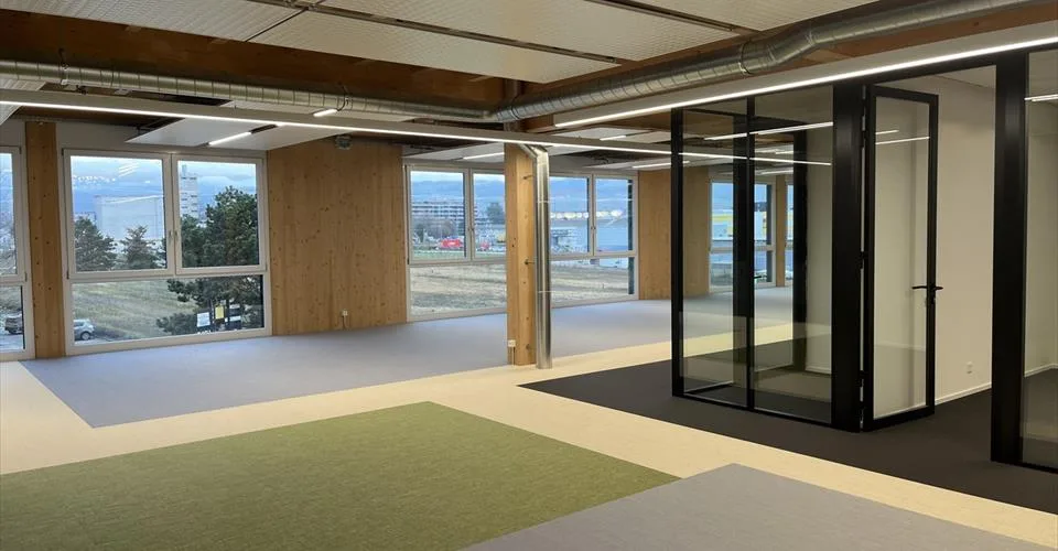 Bureau équipé « plug and play neuf » 310m2 dans SPARK à Gland
