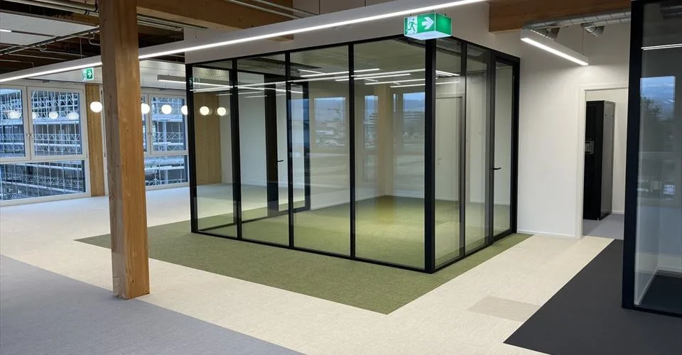 Bureau équipé « plug and play neuf » 310m2 dans SPARK à Gland