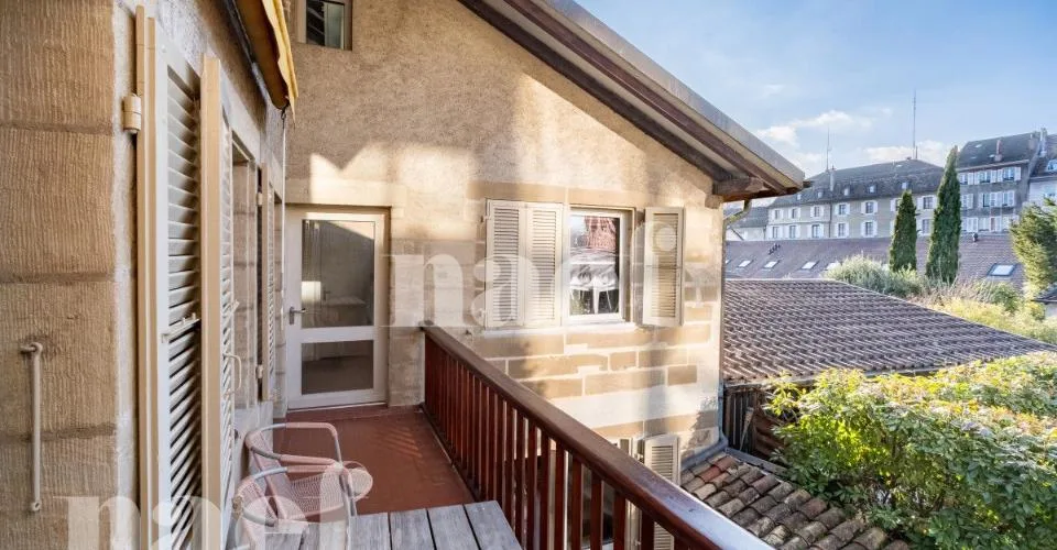 Au coeur de Nyon - Belle bâtisse avec nombreux bureaux et vue sur le Château-lac