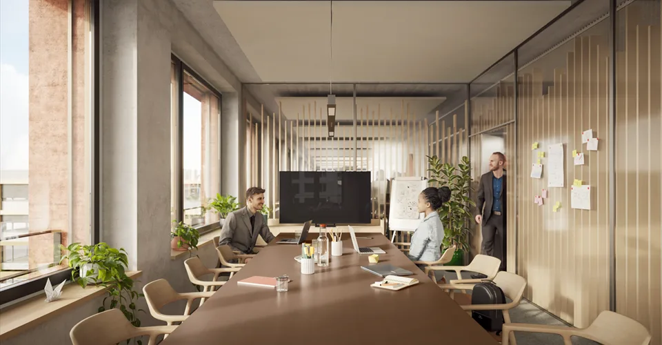 Bureaux dans le nouveau éco quartier de Central Malley