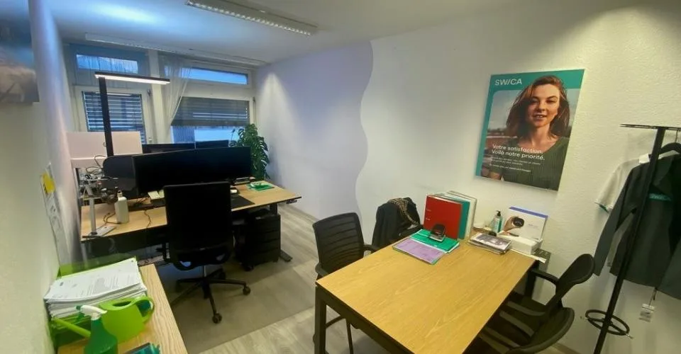 Bureau au centre-ville près de la gare