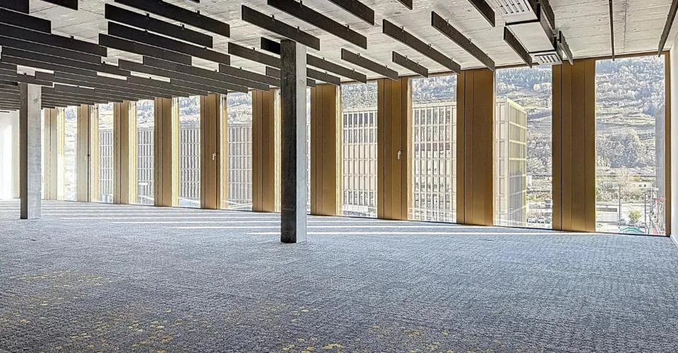 Bureau de 142 m² au 3e étage - Cour de Gare, Sion