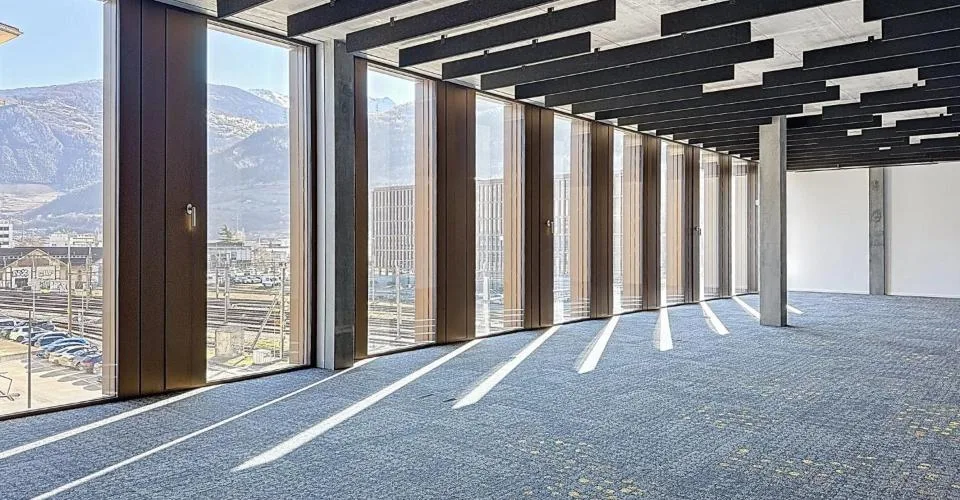 Bureau de 117 m² au 2e étage - Cour de Gare, Sion