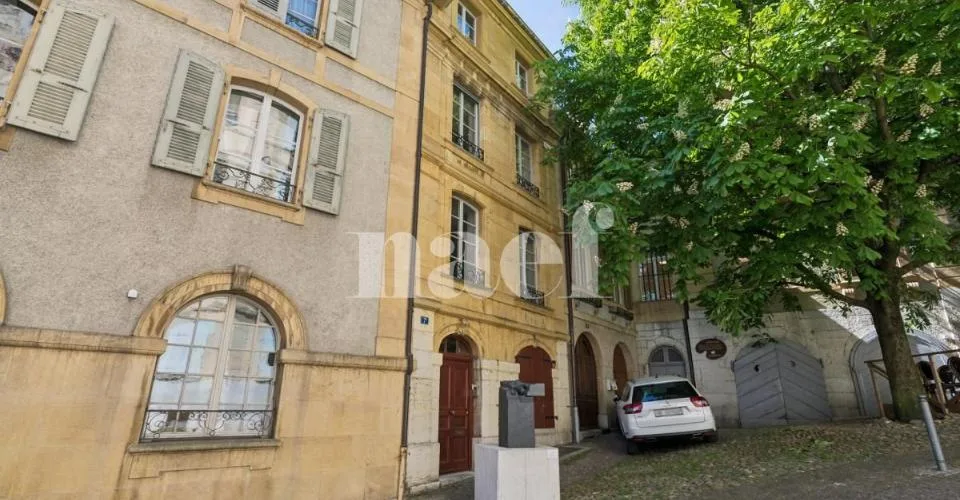 À louer – Local commercial d’exception au cœur de Neuchâtel