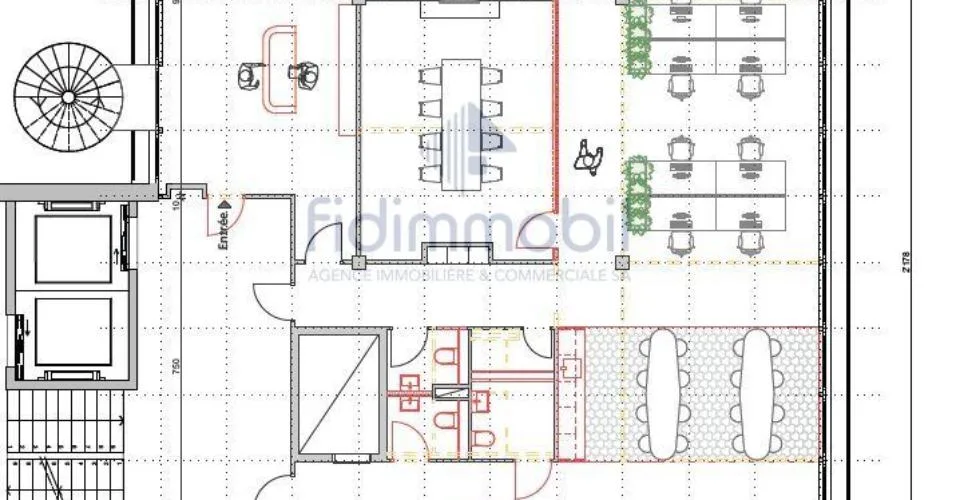 Surfaces administratives modulables à louer dès CHF 4'433.- - mois