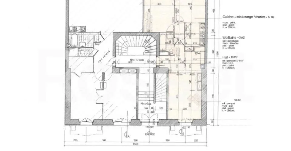 Bureaux d'env. 70m² au rez-de-chaussée