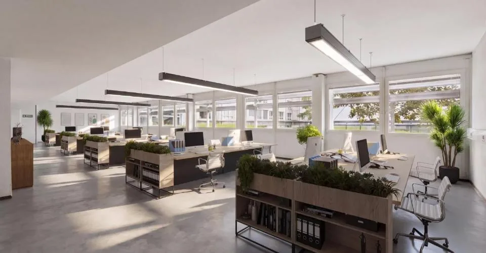 Surfaces administratives aux Charmilles