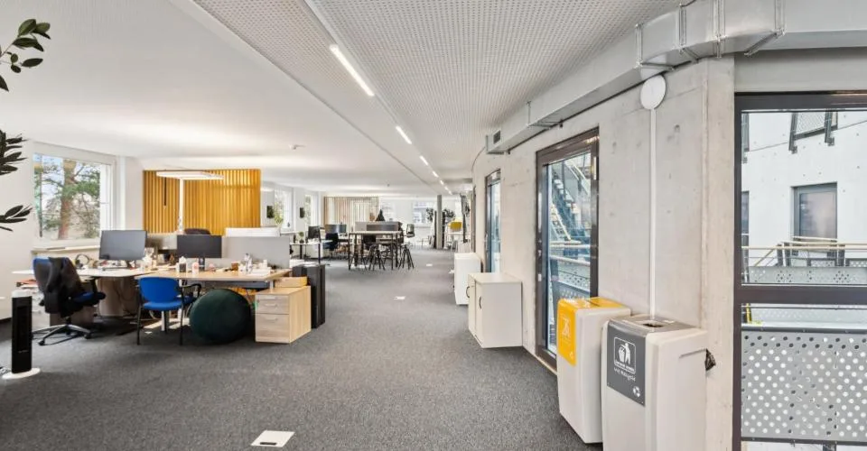 Bâtiment indépendant à louer avec services au sein d’un campus, quartier des nations à Genève.