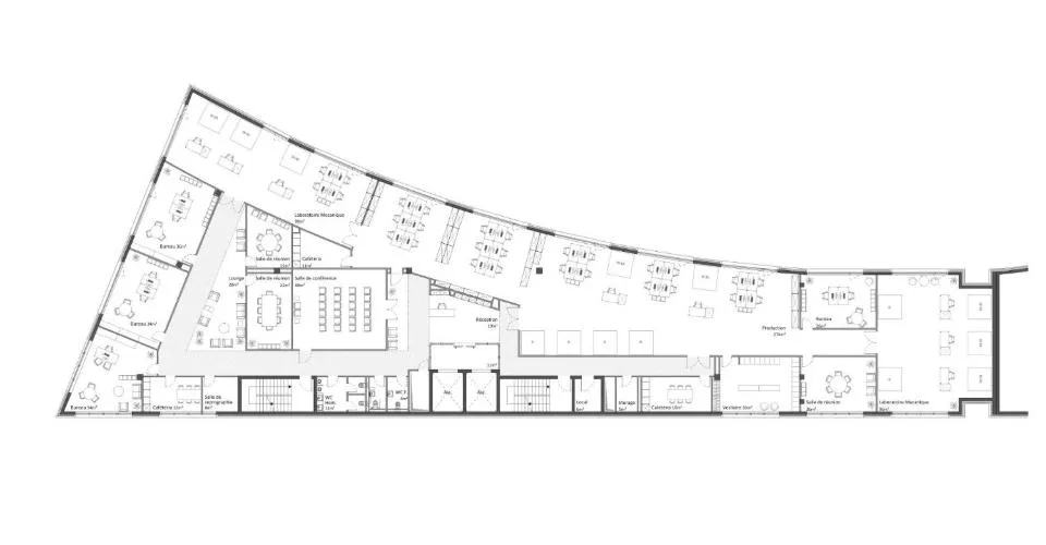 Surfaces mixtes à louer – Meyrin ZIMEYSA – De 75 à 1'000 m² – Immeuble moderne & lumineux