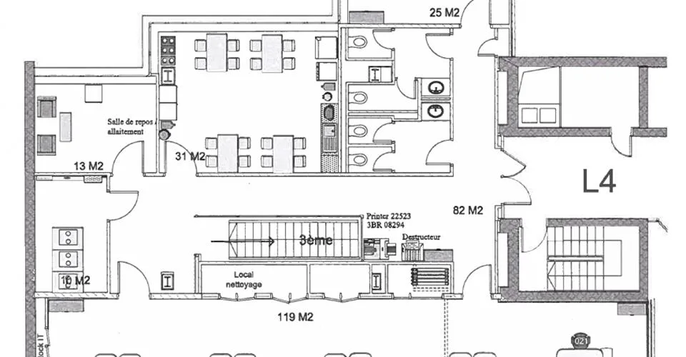 Champel - Bureaux de standing aménagés à deux pas du Léman Express