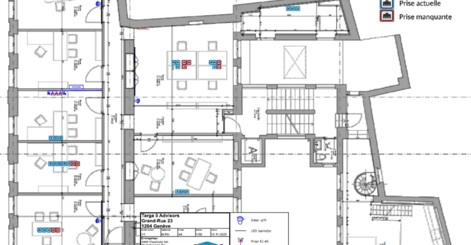 Vieille-Ville - bureaux de 211m2