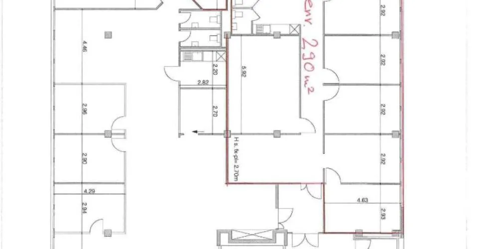 Surface d'atelier ou bureau de 290 m² à Carouge