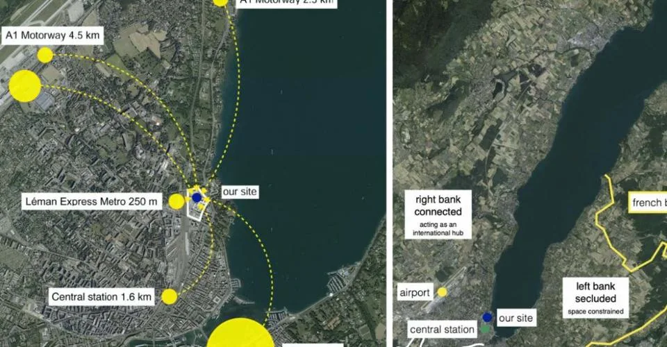 4'000 m² de surfaces situé dans le prestigieux quartier des Nations Unies