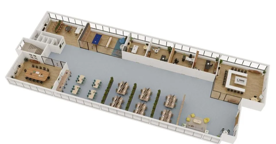 A louer - Lumineux bureaux plug and play