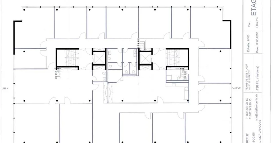 Grand-Saconnex - CHF 320.--m2-an - Loyer progressif attractif - Bureaux d'environ 230m2