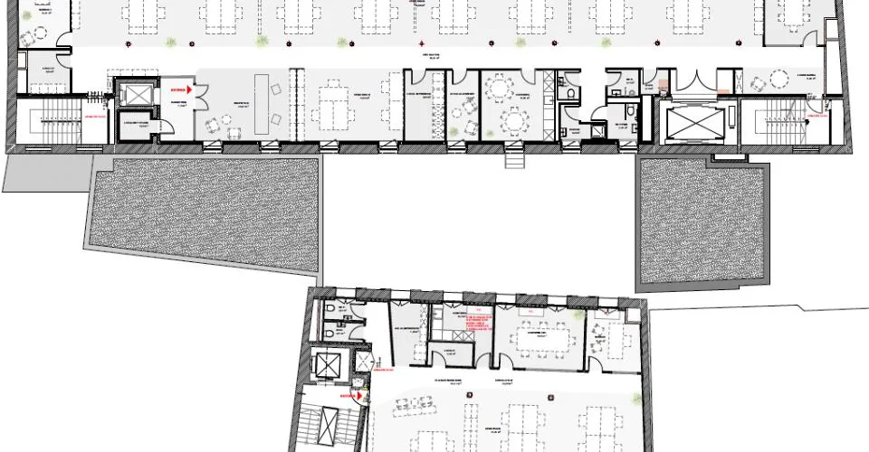 Bureaux à louer dans un immeuble emblématique du centre-ville de Genève