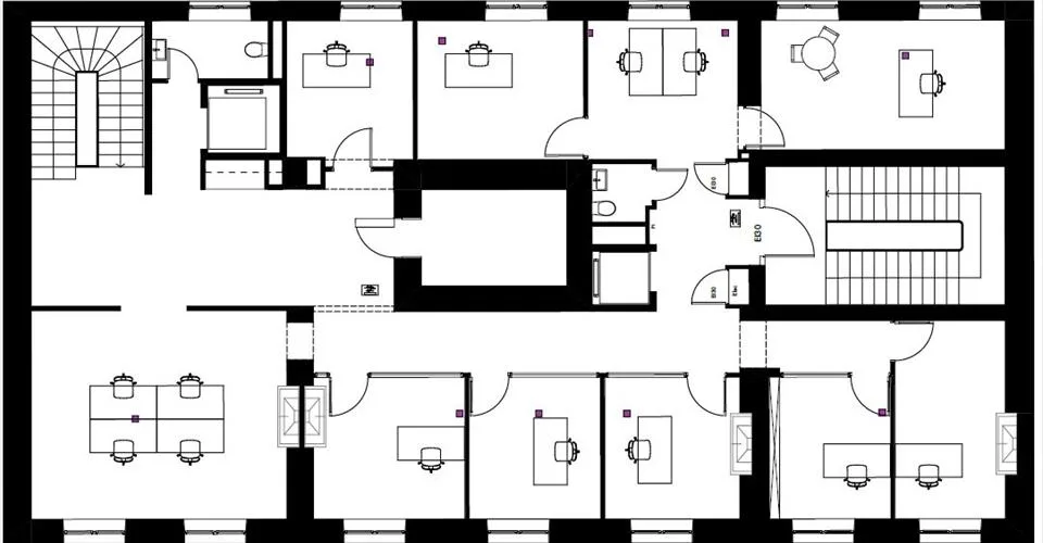 Surfaces de bureaux à louer dans le quartier des banques à Genève