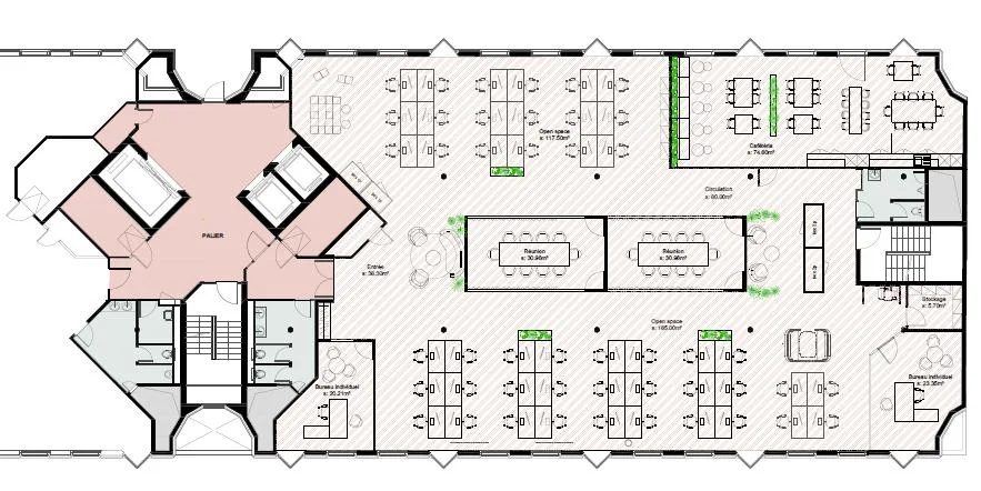 Bureaux prime et rénové au pied de la gare Cornavin à louer