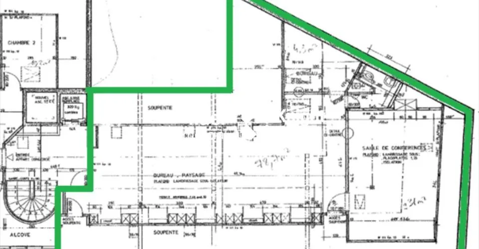 Chantepoulet - Bureau de 266m² aux derniers étages