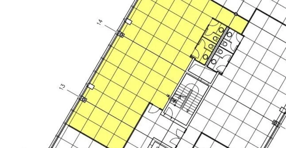 Bureaux rénovés de 161 m2 au 5ème étage
