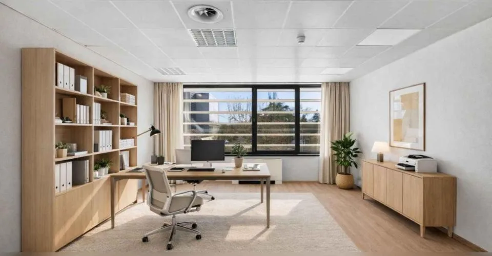 Meyrin - Aéroport - CHF 350.--m2-an - Surface de Bureaux d'environ 164m2