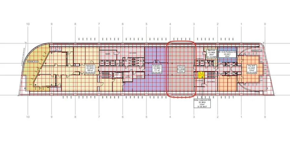Bureaux efficient dans un immeuble avec services – Lancy