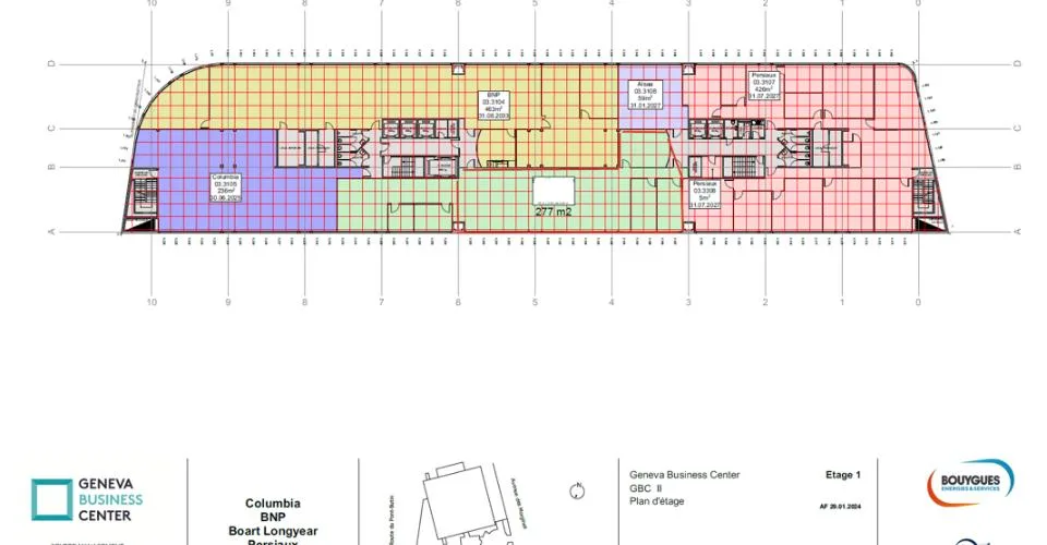 Bureaux efficient dans un immeuble avec services – Lancy
