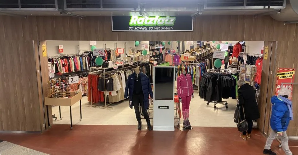 Des espaces commerciaux attrayants dans le centre commercial Shopping Seens, Winterthur