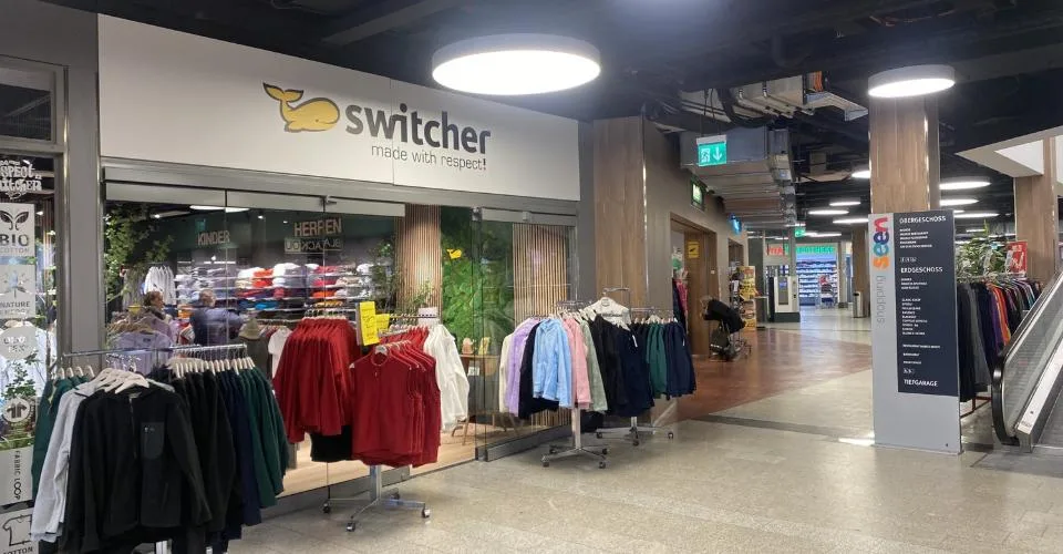 Des espaces commerciaux attrayants dans le centre commercial Shopping Seens, Winterthur