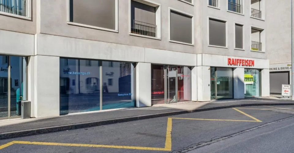 Magasin à Bonaduz avec raccordement à l'eau