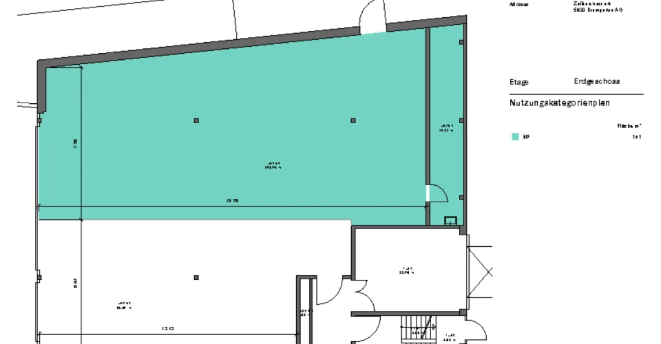 Espace commercial vacant au Plaza Shopping Bremgarten