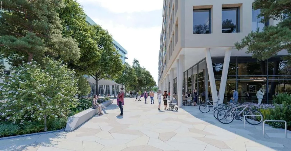 Quartier Horizons En Dorigny - Arcades commerciales et Showroom