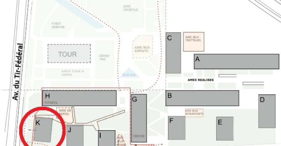 Nouveau! Quartier des Cèdres à Chavannes-près-Renens