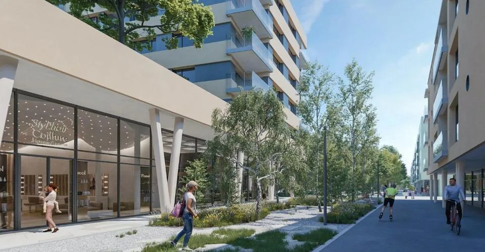 Arcades commerciales et Showroom - Quartier Horizons En Dorigny