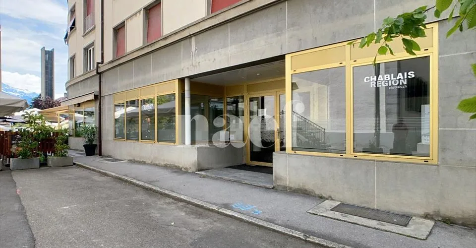 Local au centre-ville d'Aigle