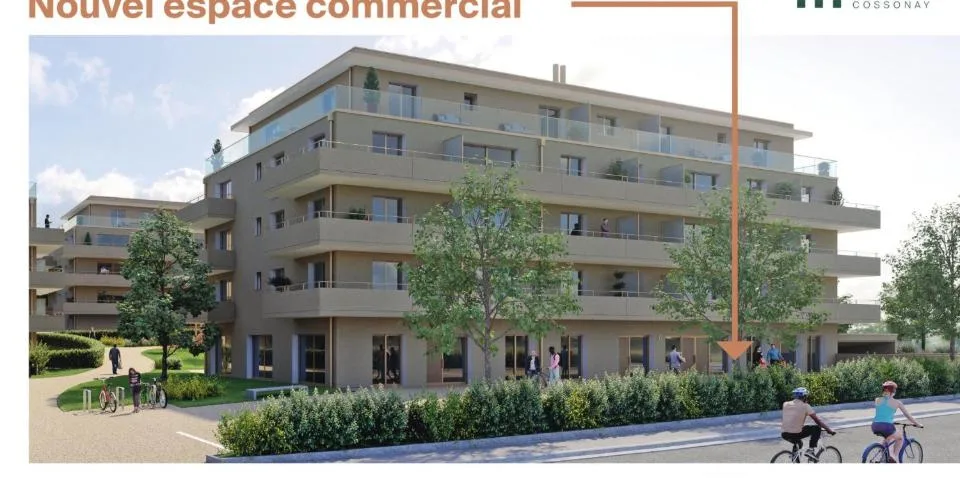 Créez un lieu qui attire ? Surface commerciale avec terrasse d'env. 115m2