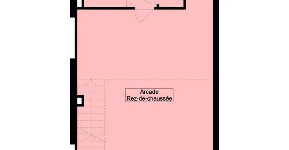 Arcade de 43m2 au coeur d'un nouveau quartier à Bussigny