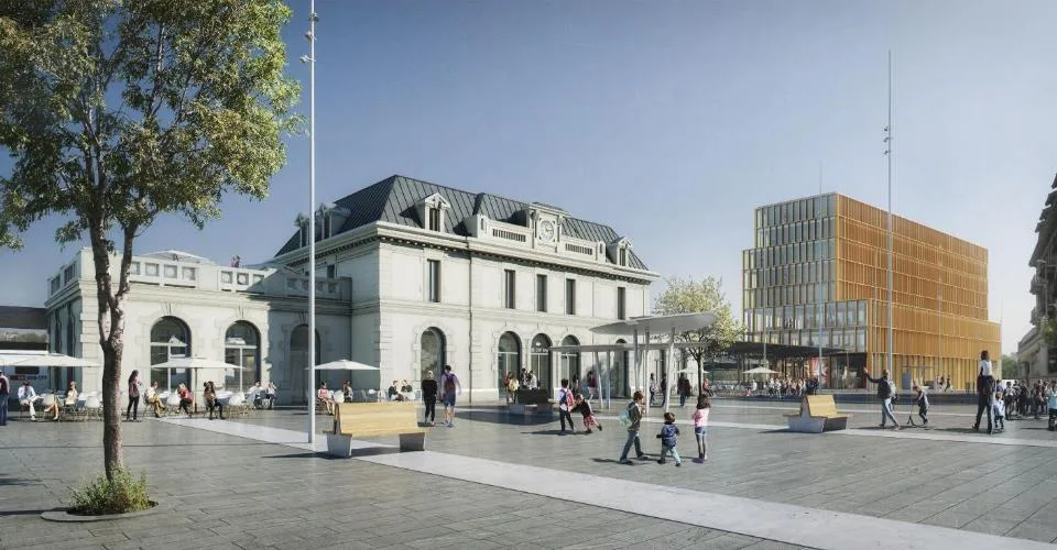 Surface de restauration Renens Gare