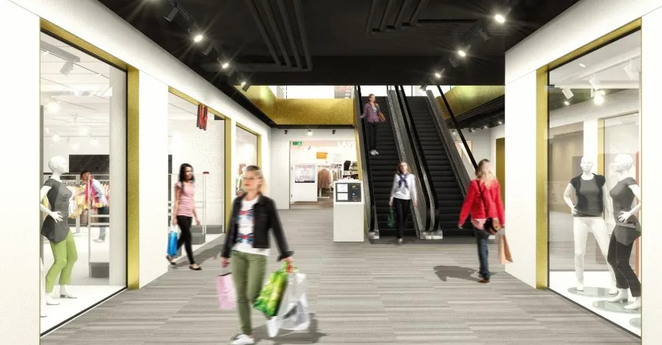 Surface commerciale No 10A d'env. 153m2 au MCentral, à Monthey